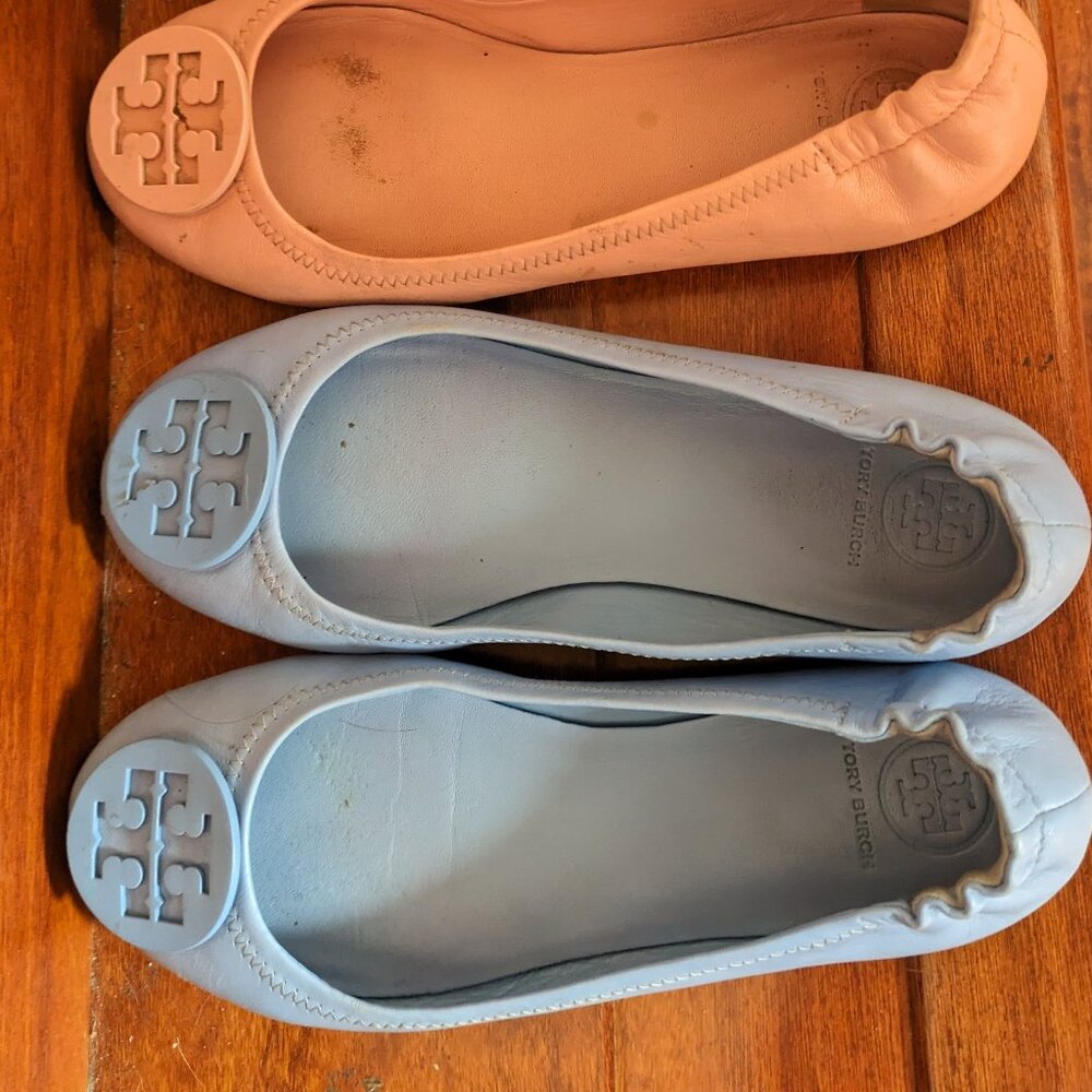 Tory Burch Minnie Flats -2 pairs